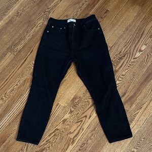Abercrombie & Fitch High Rise Skinny Jeans - Black